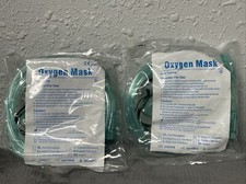 2 NEW PEDIATRIC ELONGATED OXYGEN MASK