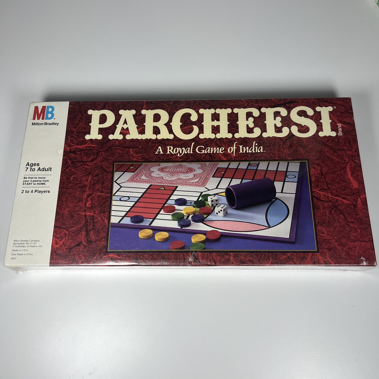 NEW Parcheesi A Royal Game of India Milton Bradley Vintage 1989 ...