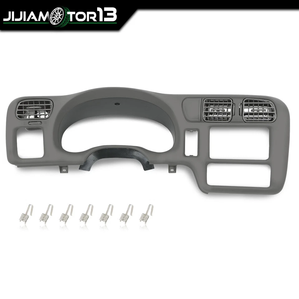 Ajuste para 98-04 Chevy S-10 GMC Jimmy Sonoma Blazer Speedo tablero bisel Din  Foto 2 de 4