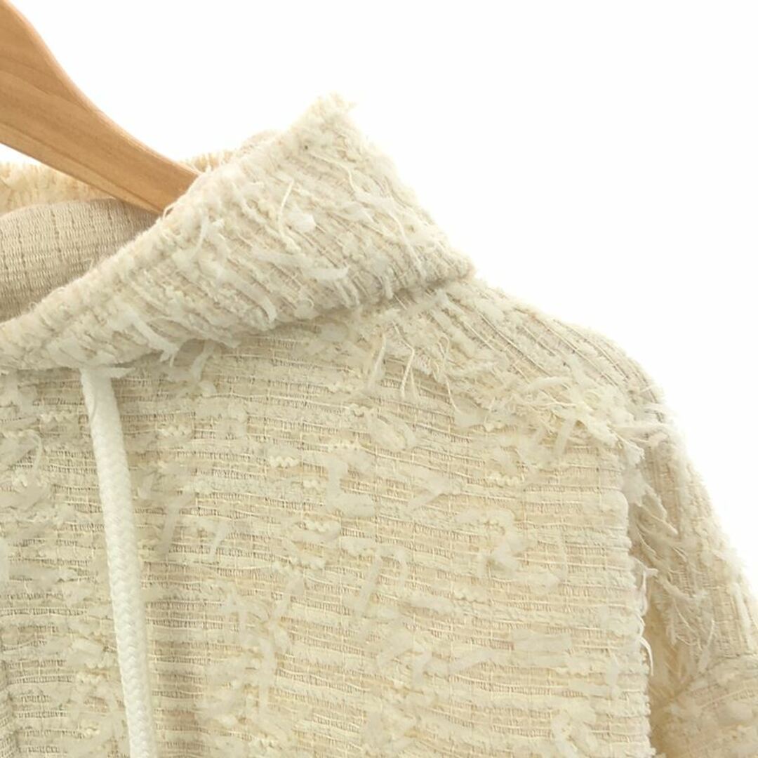 テーラードジャケット MAISON SPECIAL - PRANK PROJECT Tweed Cut-Off Short Hoodie PRANK PROJECT 2024SS Tweed Cut-Off Short Hoodie Cut Off