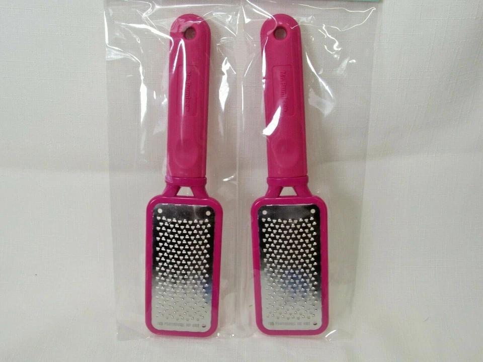 LOTE 2X Mr Pumice LIMA DE PIE DE METAL Retirar Seguro Pedicura Callo Mini Removedor de Placas Foto 3 de 4