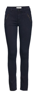 ICHI Damen Lulu Coloured Flash Skinny Strech Jeans Größe W26 L32 blau NEU