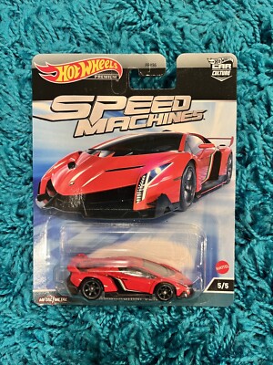 NEW Hot Wheels Premium Car Culture Speed Machines LAMBORGHINI VENENO 1:64 HKC41