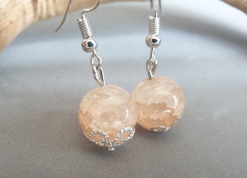 💗💗💗COLLANA DONNA PIETRE DURE + ORECCHINI MADREPERLA, AGATA, PERLE, CRISTALLI - Foto 4 di 10