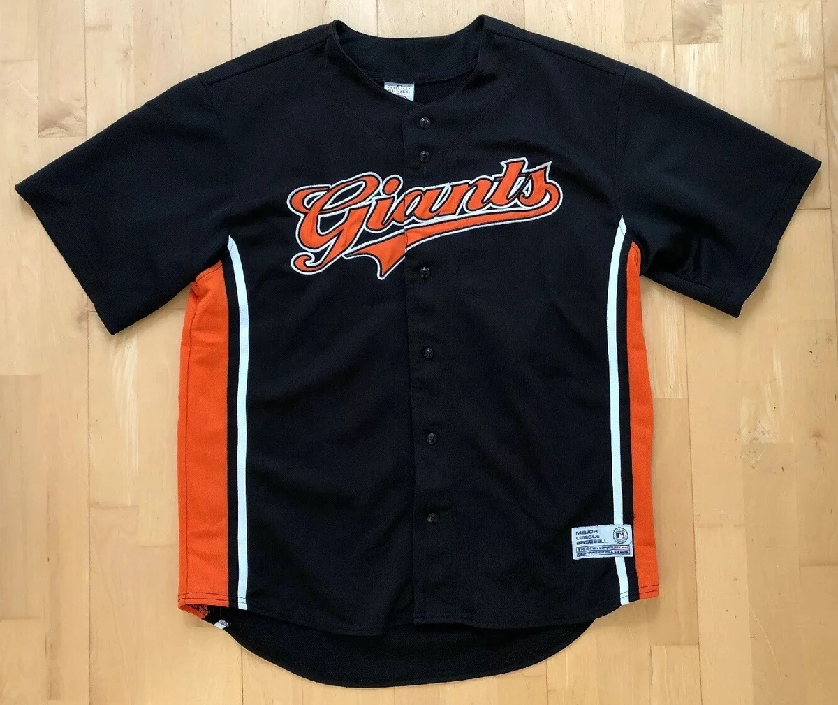 MLB Vizquel San Francisco Giants Button Front Stitched Baseball Jersey Sz XL