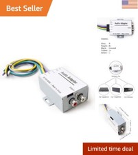 Compact Hi-Low Audio Signal Converter for Aftermarket Car Amplifiers