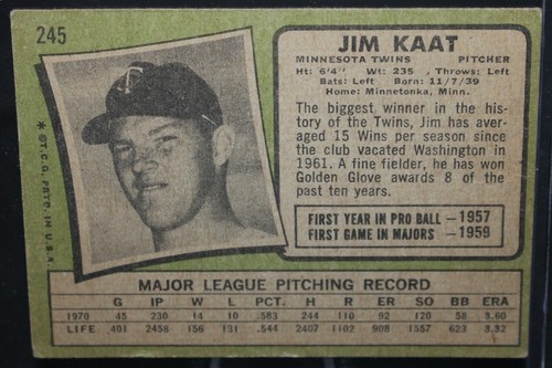 Original Topps MLB Baseball Cards 1960s 1970s Hall of Fame HOF Players YOU PICK! - Picture 45 of 101