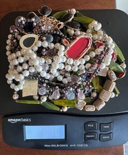 1 lb Jewelry Lot Re-Seller or Wearable Costume Fashion Unbranded