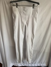 Spanx Jegging Women's Small White Pull On Jean ish Leggings Stretch Casual