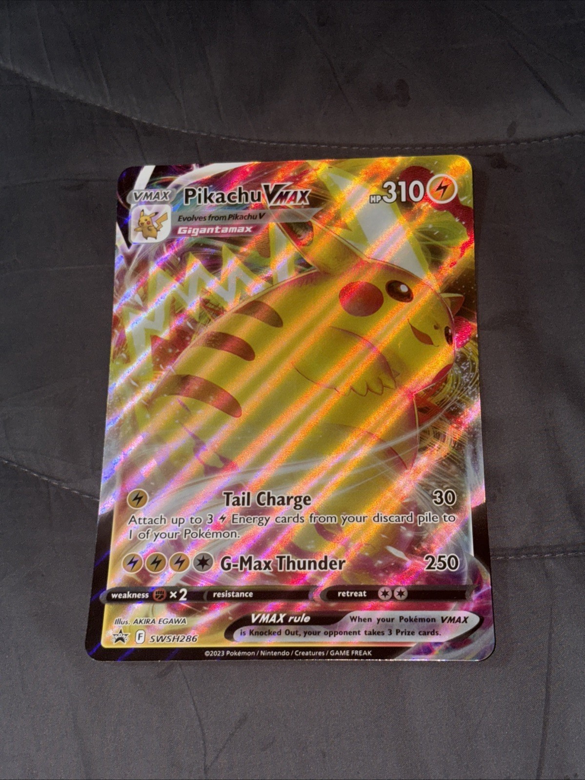 Pikachu VMAX - | SWSH286 Promo | Jumbo Cards | LP
