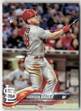 2018 TOPPS #21 HARRISON BADER ST. LOUIS CARDINALS RC