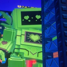 Pixel Robot Character In-Game Screenshot Simulation Multiplayer PC