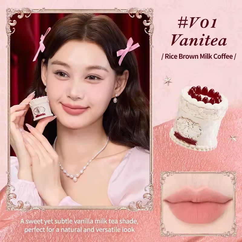 Cake Lip Mud Cream - V01 Vanitea