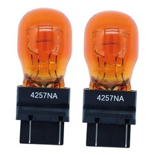 4257NA Amber Long Life Halogen Bulb Front Turn Signal Parking Lights 12V OEM