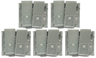 5 Pack US Military Issue USGI MOLLE II ACU 40MM GRENADE POUCH DOUBLE UCP