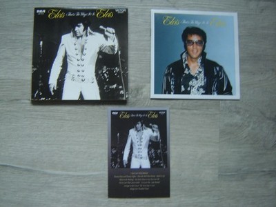 Elvis That's the way it is ftd 2008 2 X CD + 20 page  booklet + insert