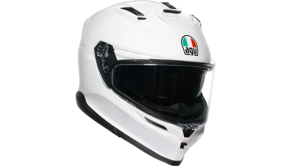 AGV K7 Mono Casques Moto Taille Md Blanc #2118399004-002-M - Photo 1/1
