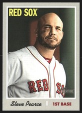 Steve Pearce 2019 Topps Heritage #265 Boston Red Sox