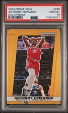 2024 Panini Prizm Deca Anthony Edwards All-Star Gold Prizm #258