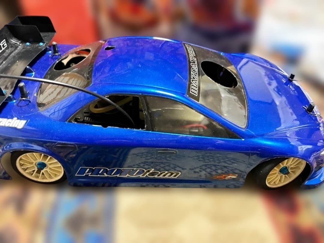 HPI R40 RC Car Complete Chassis with Pro-Form 190mm Body Rare