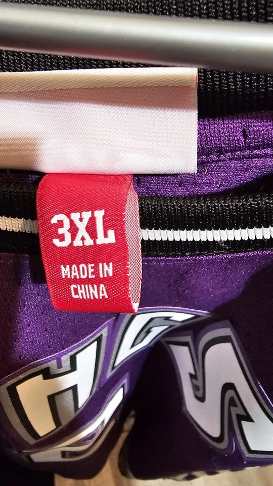 Sacramento Kings Mitch Richmond Mitchell & Ness Hardwood Classic Jersey 3XL - Image 3 of 4