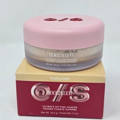One/Size Ultimate Setting Powder Translucent Loose Face Powder Full Size 34.5g