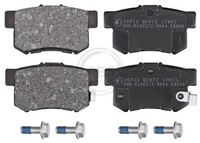 Bremsbelagsatz Scheibenbremse A.B.S. 36712 FüR Honda EU EP Civic Rover Suzuki EY