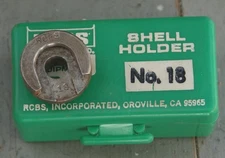 USED  RCBS Shell Holder #18; 44 Magnum, 44 Special;  09218