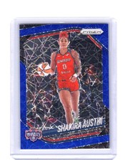 2025 Panini Prizm WNBA Shakira Austin #81 Blue Velocity