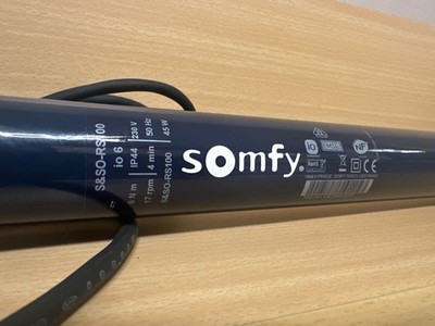 Somfy S&SO RS100 io 6/17 Rollladenmotor Rohrmotor Funk io-homecontrol neu