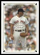 2007 Upper Deck Masterpieces Roger Clemens Boston Red Sox #16