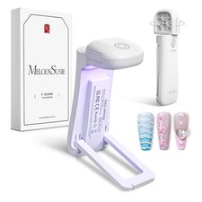 MelodySusie Cordless UV Nail Lamp with Fold-Out Stand,P-Art09F Foldable UV Light