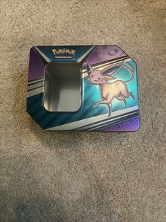Pokémon TCG Espeon Eeveelutions Collector's Tin NO PACKS EMPTY NM