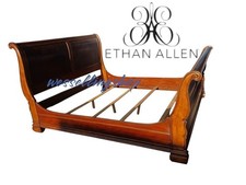 Ethan Allen Tuscany Sleigh Bed King Bed Frame
