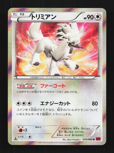 Furfrou 053/060 1st ED LP Collection Y Japanese Pokemon Card TCG