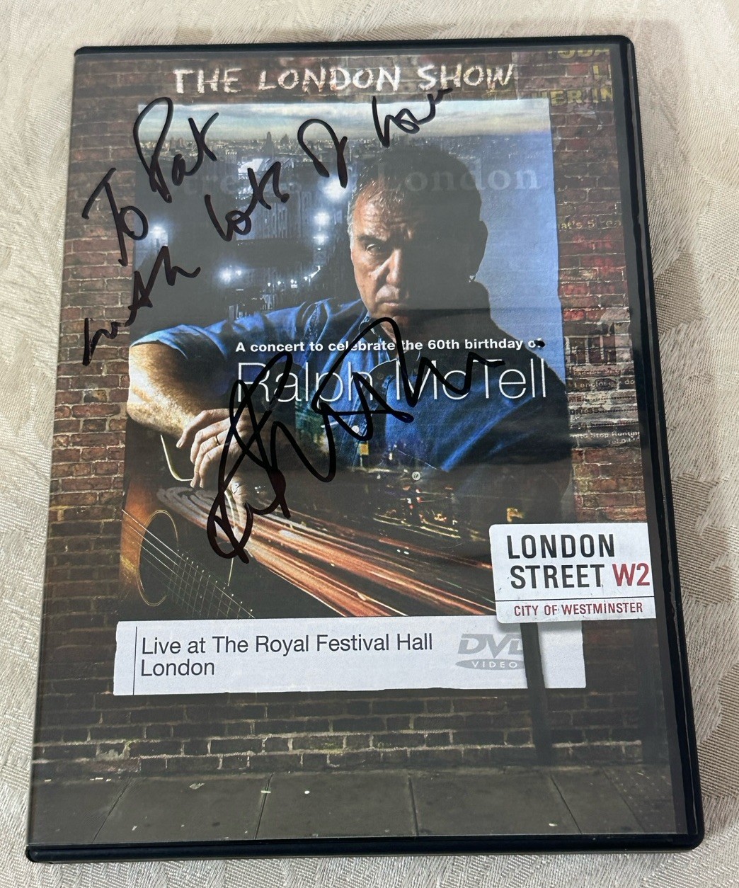 Ralph McTell: The London Show - Live at The Royal Festival Hall - DVD - SIGNED