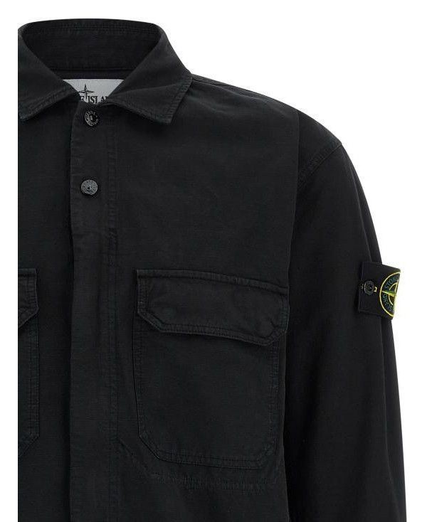 Stone Island Cotton Zip Overshirt K2S15 S0211 V0029 151102804 image 6