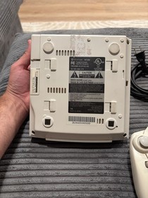Sega Dreamcast White HKT-3020 with Cables, Controller, Tremor Pak - Tested Works