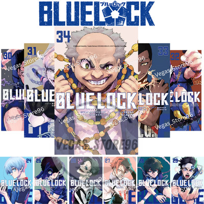 Blue Lock Manga Vol.1-34 (HALF/FULL SET) English Version Yusuke Nomura FAST SHIP