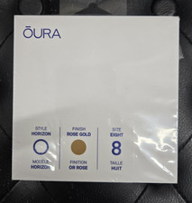 NEW Oura Ring Gen3 Horizon, Size 8 - Rose Gold SEALED NIB