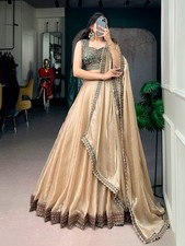 Women's Frendy Silk Lehenga Choli Wedding Reception Festival Party Wear