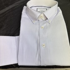Charles Tyrwhitt Slim Fit Non-Iron Oxford button down shirt size 16/33