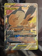 Eevee & Snorlax GX SM169 Sm Holo on eBay