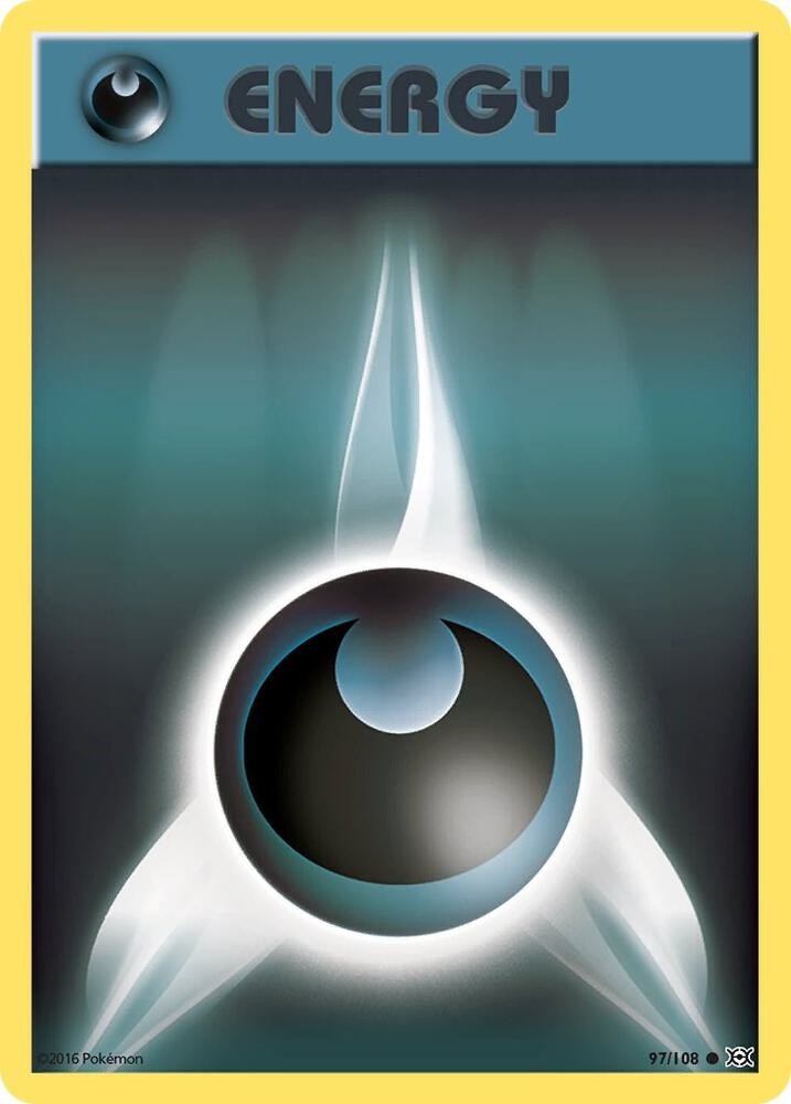 Pokemon Darkness Energy 97/108 XY - Evolutions Common NM