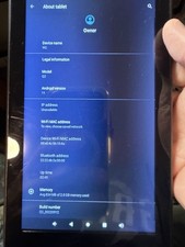 Unbranded Q2 7" Android 11 Tablet Wi-Fi - 32GB Black Tested and Works 
