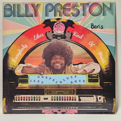 Billy Preston - Everybody Likes Some Kind of Music - 1973 Funk - EX - UltSnc Cln