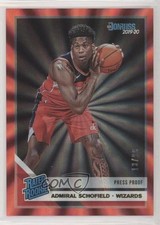 2019 Donruss Rated Rookie Press Proof Red Laser 13/99 Admiral Schofield #239 5l1