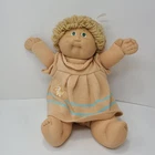 New ListingVtg Cabbage Patch Kids Coleco Short Blonde Hair Green Eyes Duck Outfit Bow