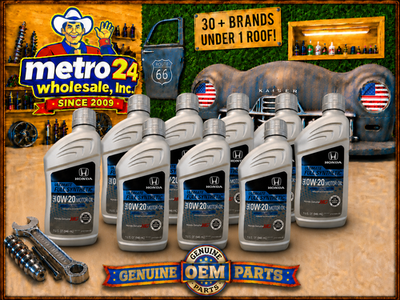 #ad 9 Genuine Honda Engine Oil 0W 20 Full Synthetic 087989137 same as dealer $90.95