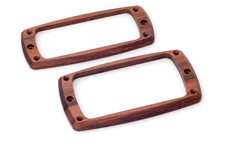 Hailwood Pickup Ring Set Real "Madagascar Rosewood" fits PRS® 408 Series Guitars